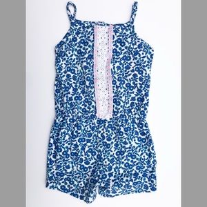 Girls floral romper.